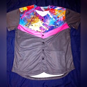 FansIdea Custom Baseball Jersey.